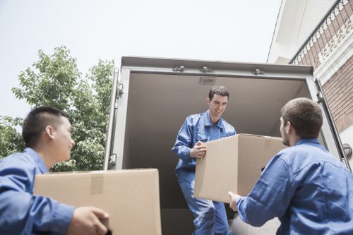 Access planning for furniture removals on an Enfield street