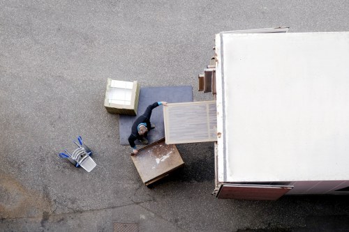 Office removals and careful van loading for business items