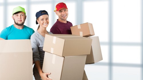 Unpacking boxes in a flat or house after moving in Enfield