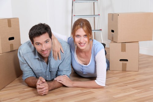 Secure transport inside a Removal Van Enfield service