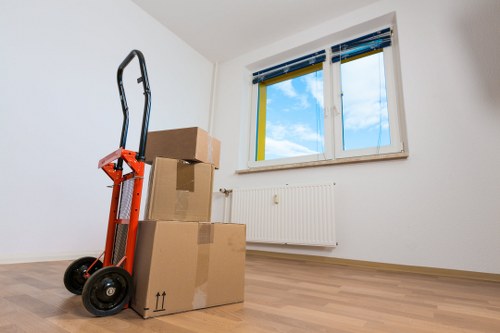 Grand piano relocation planned for a property with narrow access in Enfield